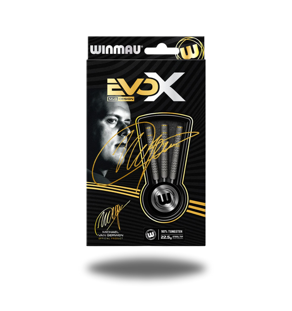 Winmau MVG バンテージ Michael Van Gerwen 22g Winmau Michael Van Gerwen MvG EvoX Steel Tip Darts 22.5g 90